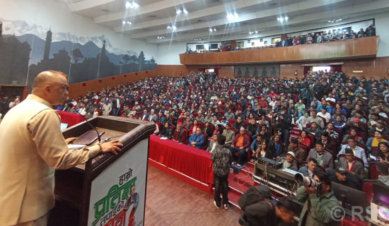 गणतन्त्रसम्मको यात्राको जननी फागुन ७ को क्रान्ति होः सभापति थापा