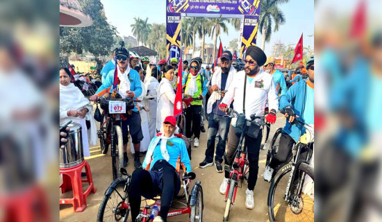 बाँके र बर्दियाको पर्यटन प्रव‍र्धनका लागि ‘टुर द ठाकुरद्वारा’ साइकल महोत्सव