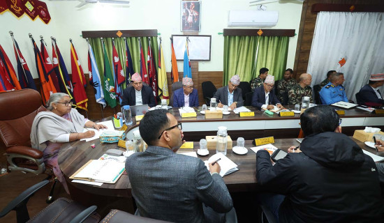 निर्वाचन बिथोल्ने र चन्दा असुली गर्नेप्रति कडा हुन प्रधानमन्त्रीको निर्देशन