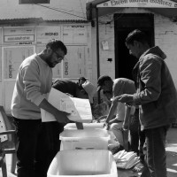 आगालागीपीडित परिवारलाई सहयोग