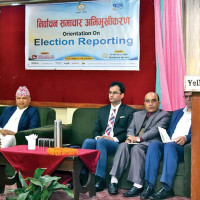 निर्वाचन सम्पन्न गर्नु सबैको जिम्मेवारी : राष्ट्रपति भण्डारी