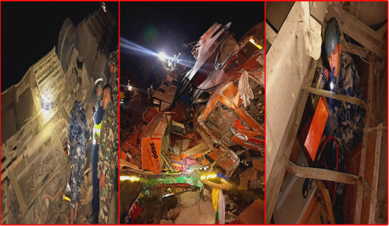 ११ पुरुष र छ महिलाको घटनास्थमै मृत्यु, उद्धार सकियो