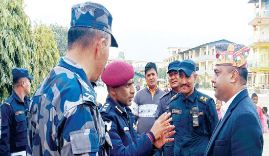 उच्च सतर्कता अपनाउँदै सुरक्षा संयन्त्र