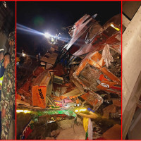 ११ पुरुष र छ महिलाको घटनास्थमै मृत्यु, उद्धार सकियो