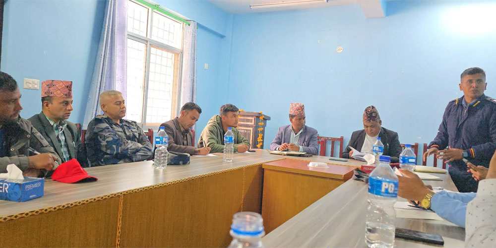 बझाङमा निर्वाचनमा दुई हजार ८ सय ८३ सुरक्षाकर्मी परिचालन गरिने