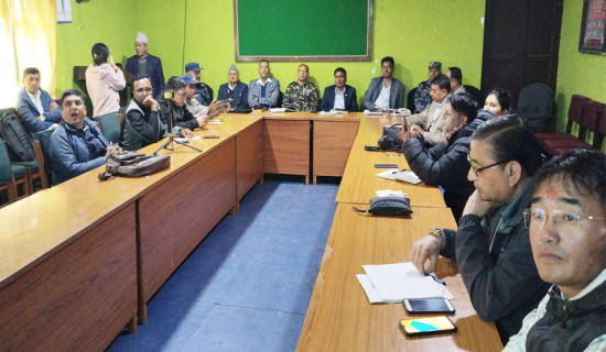 निर्वाचन आचारसंहिताबारे सञ्चारकर्मीसँग छलफल