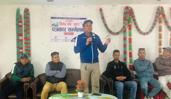 दोस्रो जिएम कप भलिबलको तयारी