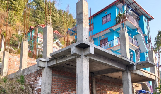 कार्यालय गाभिएपछि धनकुटामा ११ सरकारी भवन निर्माण अलपत्र