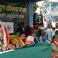 उपप्रधानमन्त्रीमा सिंह र पौडेलद्वारा शपथग्रहण