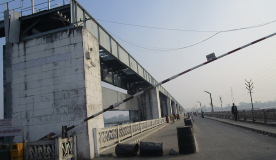 नवलपुरको सीमा नाकामा आवागमन बन्द गरिने