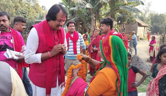 सप्तरीका युवालाई रोजगारी दिने सिके राउतको प्रतिबद्धता