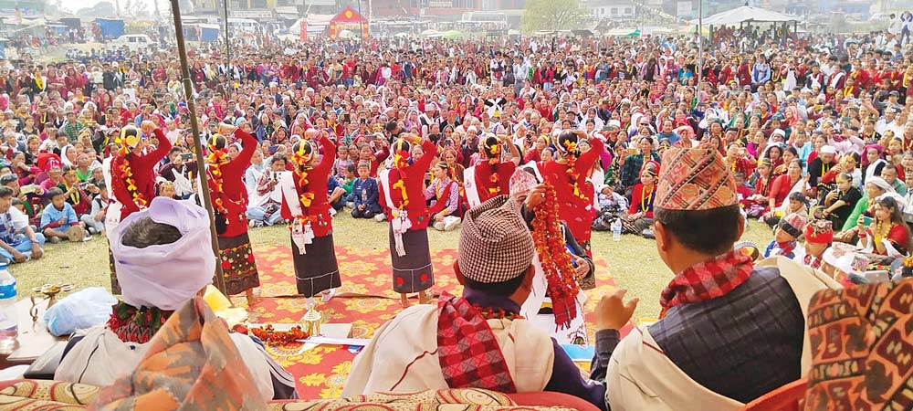 मगर समुदायको मेला सुखडमा