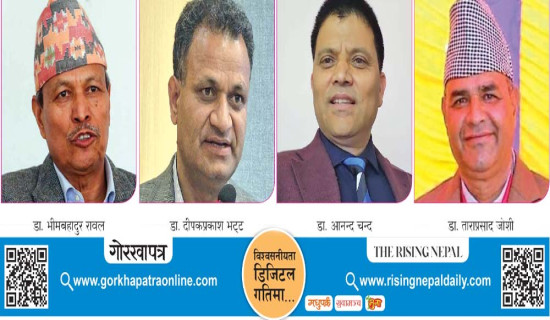 विद्यावारिधिका चार उम्मेदवार चुनावी मैदानमा