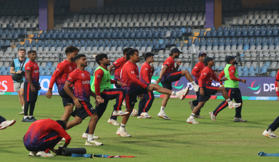 आइसिसी विश्वकप लिग–२ को तयारीमा २० खेलाडी