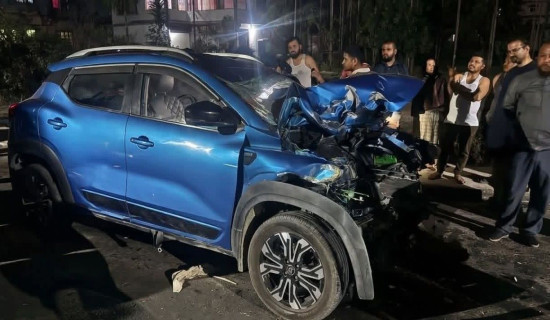 सवारी दुर्घटनामा एकको मृत्यु