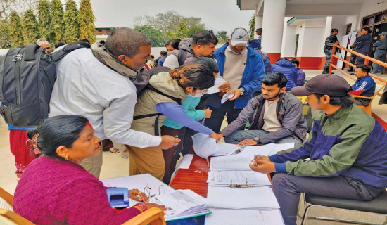 निर्वाचनको तयारी अन्तिम चरणमा