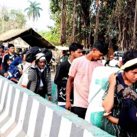 भाइरल पार्कतिर पानी, खेतबारी सुक्खा