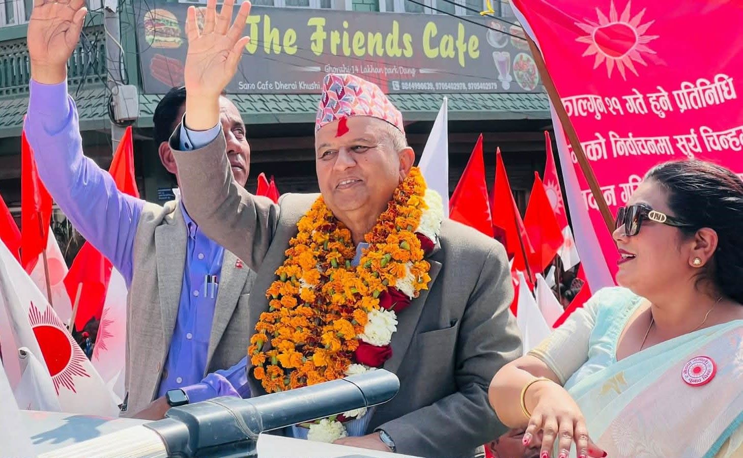 दाङको विकास र समृद्धिको नेतृत्व गर्छु : महासचिव पोखरेल