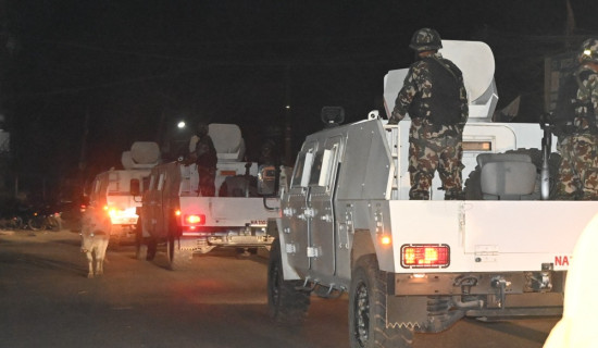 सप्तरीमा सेनाको संयुक्त गस्ती