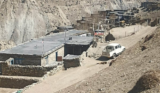 छ दिनपछि साङ्ता गाउँको सडक खुल्यो