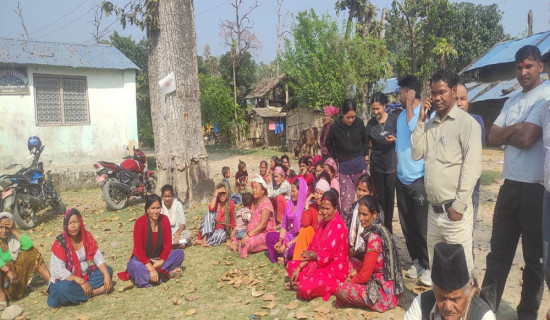 कटान शिविरका मतदाता भन्छन् : पानी दिनेलाई मत