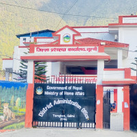 म्याग्दीमा तयार भयो तारजालीसहितको मतगणना स्थल