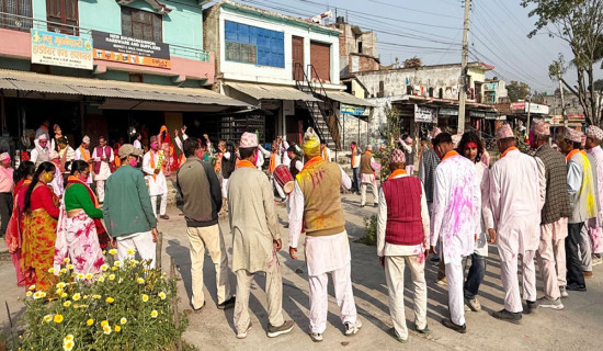 बहुपति प्रथाको परम्परा तोड्दै युवायुवती