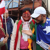 उपत्यकामा सुरक्षा चेकजाँच (फोटो फिचर)