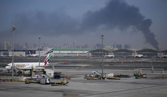 दुबई विमानस्थलमा सीमित उडान पुनः सुरु