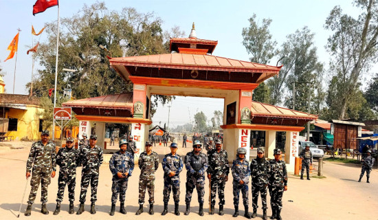 निर्वाचनका लागि नेपाल–भारत सीमा सुरक्षा कडा