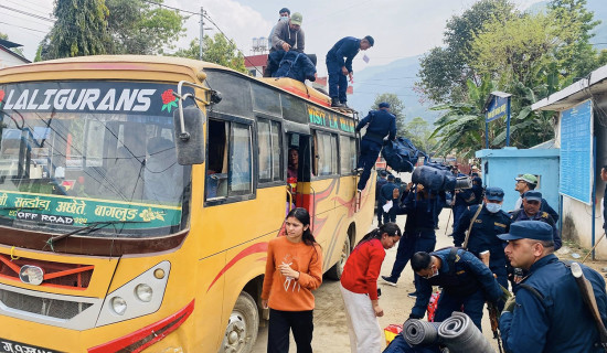 बागलुङका ३५ संवेदनशिल मतदान केन्द्रमा सुरक्षा व्यवस्था मजबुत