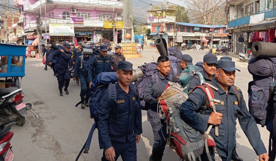 स्याङ्जामा कडा सुरक्षा, अतिसंवेदनशील केन्द्र निगरानीमा