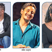 छेउमै झोलुङ्गे पुल, वारपार खोलाबाटै