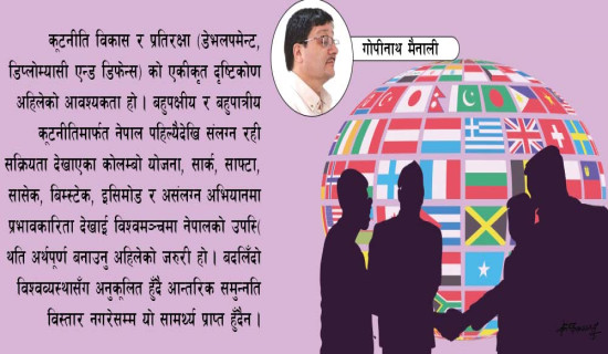 बदलिँदो परिवेशको कूटनीति