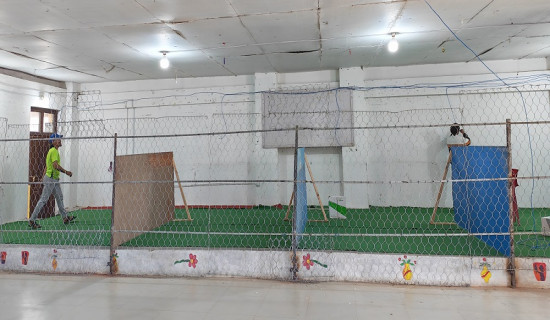 कालीकोटमा सीसी क्यामरासहित मतगणनास्थल तयारी