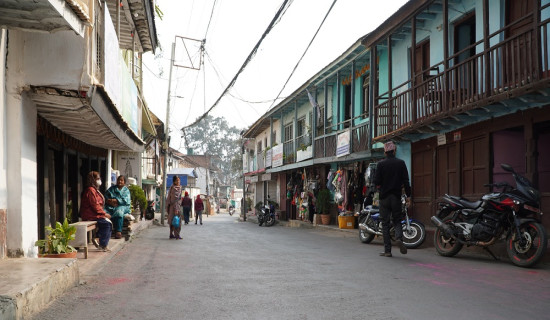 धनकुटा बजार सुनसान