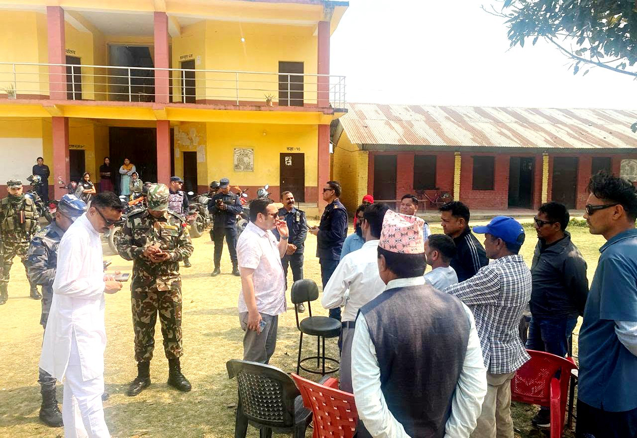 जिल्ला सुरक्षा समितिद्धारा मतदानस्थलको अनुगमन, सुरक्षा व्यवस्था कडा