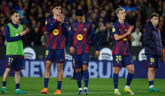 कोपा डेल रे बाट बाहिरियो बार्सिलोना