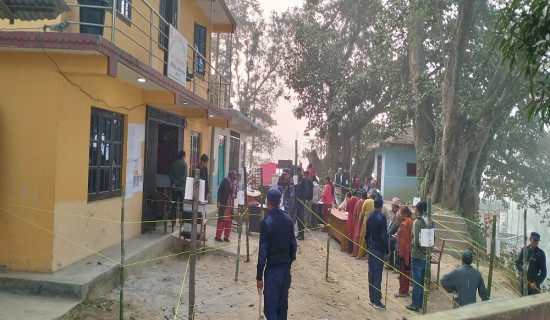 काभ्रेपलान्चोकमा निर्वाचन शान्तिपूर्ण रूपमा सुरु