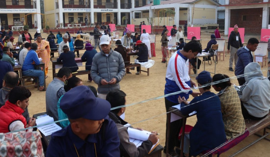मकवानपुरमा मतदाताको उत्साही सहभागिता