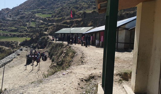 हुम्लामा आधा घण्टा रोकिएको मतदान पुनः सुरु