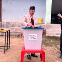 अट्वारीको अन्तिम दिन आज विवाहित छोरीलाई अग्रासन दिइँदै