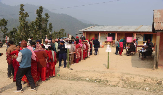 सल्यानमा अहिलेसम्म २०.६३ प्रतिशत मतदान