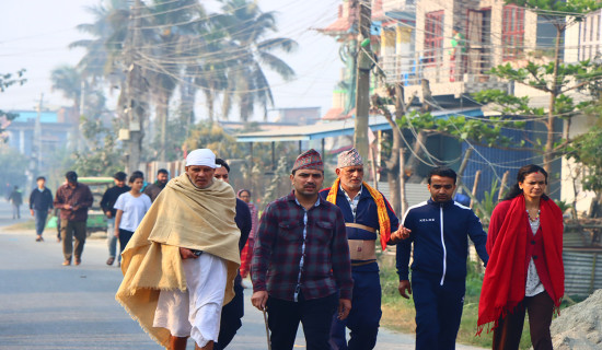 शोकबिच पनि मताधिकारको प्रयोग