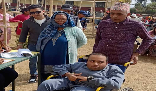 इलाममा ४० प्रतिशत मत खस्यो