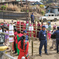 लब्रेकुटी–शिलौती फाल्गुनन्द म्याराथनको तयारी