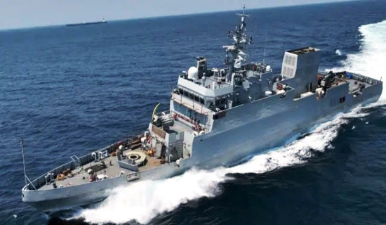 श्रीलङ्कातर्फ बढ्दै दोस्रो इरानी युद्धपोत