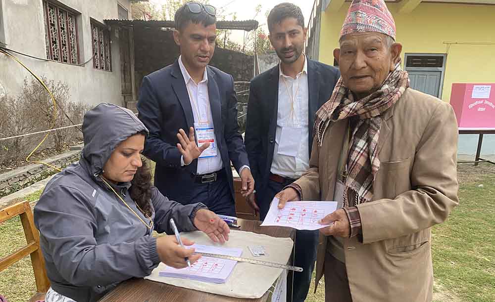 तनहुँमा ४५ प्रतिशत मत खस्यो