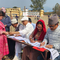 बर्दियामा ४३ प्रतिशत मत खस्यो, मतदान जारी