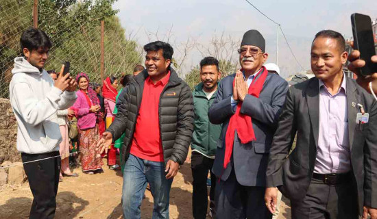 शान्तिपूर्ण निर्वाचन सम्पन्न भएकोमा प्रचण्ड खुशी